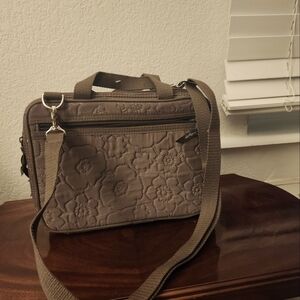 Vera Bradley brand shoulder bag, brown